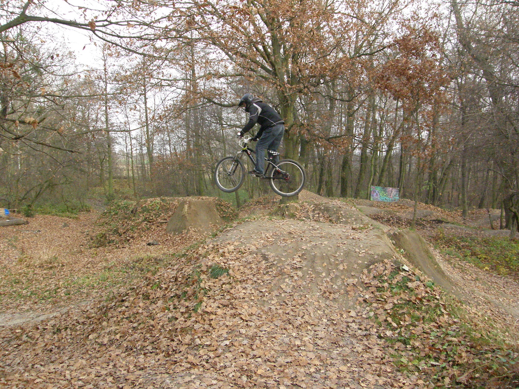 last jumps before snowfall