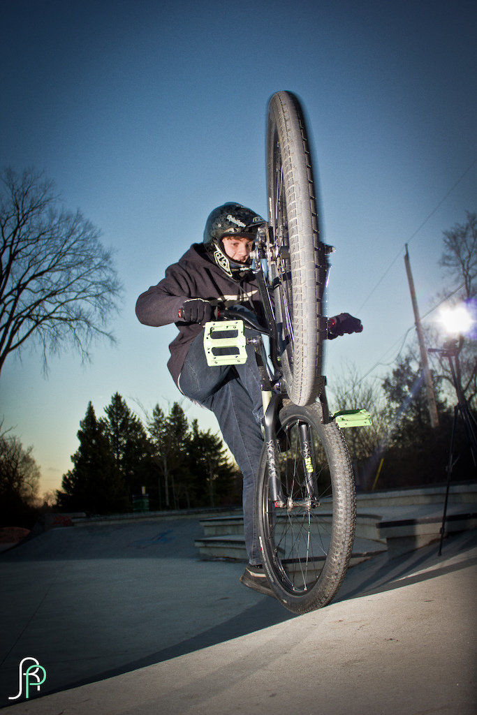 Riding at Kiwanis Park.
Jack Padega Photography.
