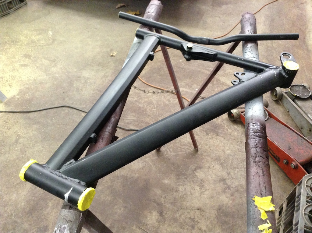 Taped and sanded ready for paint
