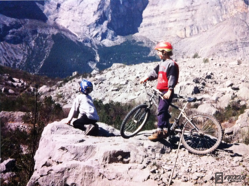 Oldschool pic from Italy riding with my bros! Thats where the shredding started!

www.facebook.com/infocusmtb