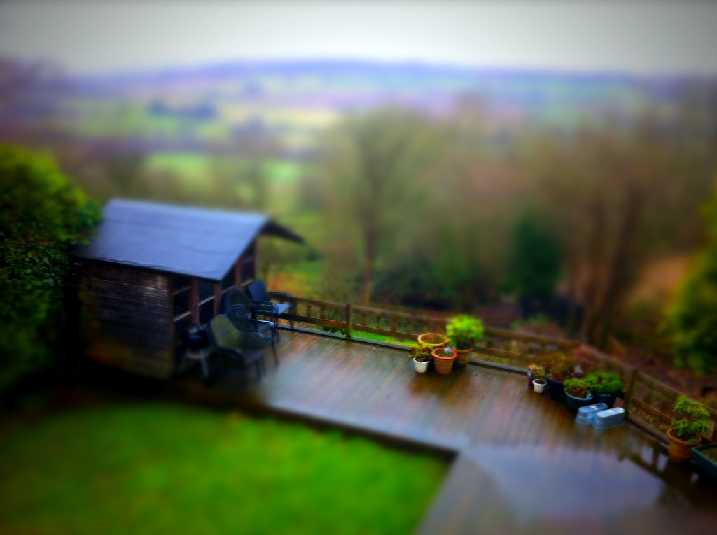 Playing with a new Tilt-Shift App on my phone... quite happy with the result and looking forward to applying it to some bike related pics!...
