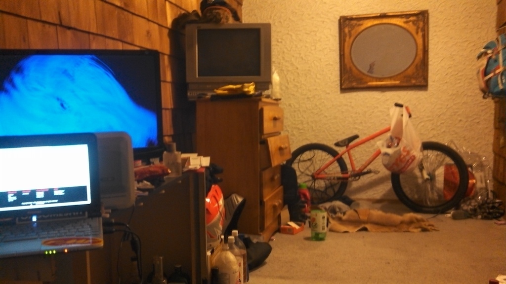 The new room. Showing off for no idea why.