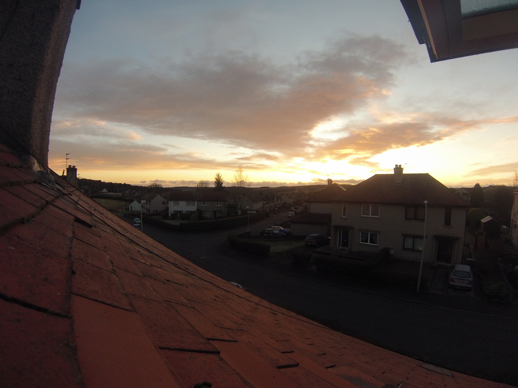View from top of house