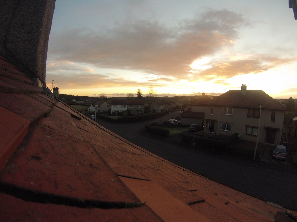 View from top of house