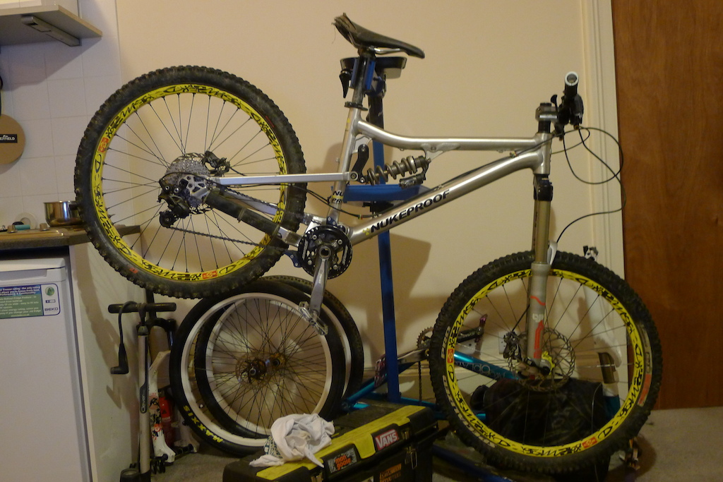 Nukeproof with new forks, looks and rides radual