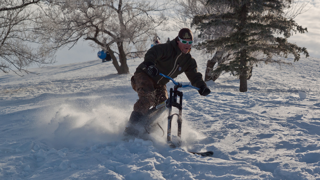 Ski-Bikes baby!