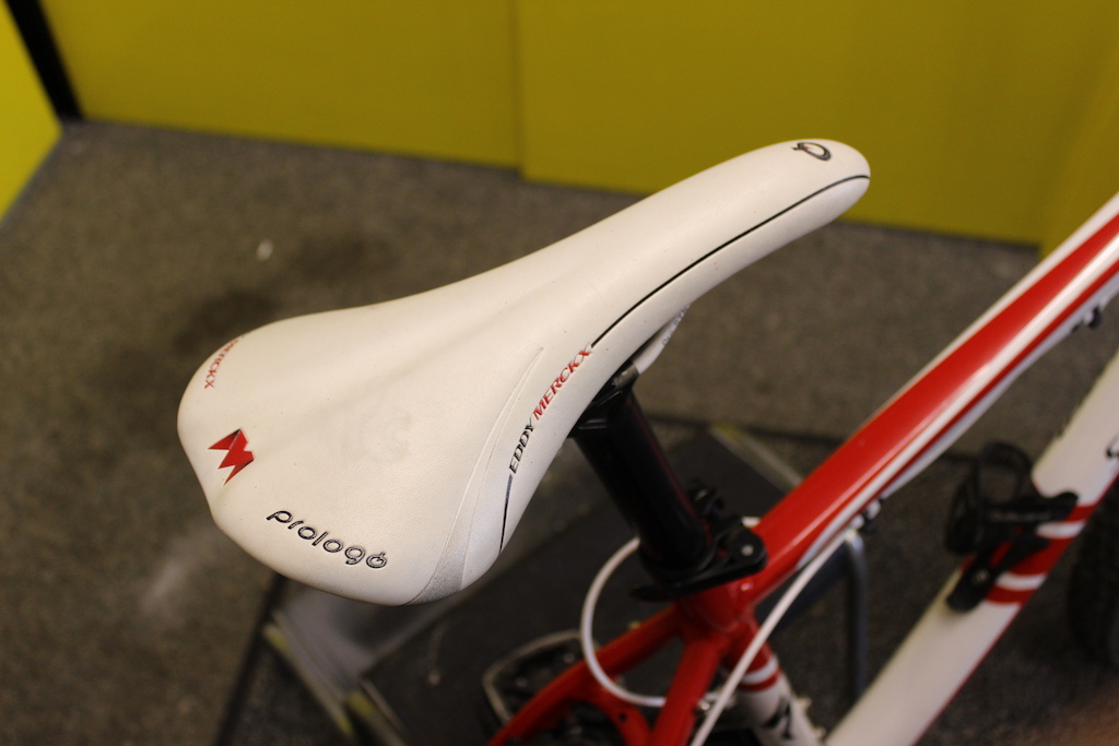 Specialized Hardrock 
Eddy Merickx seat.