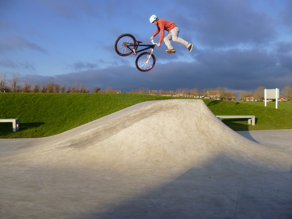 tailwhip over the smallest box I've ever rode