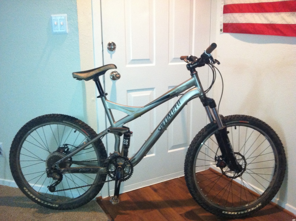 My old XC bike that I sold to pay for a snowboard I've used four times in two years.