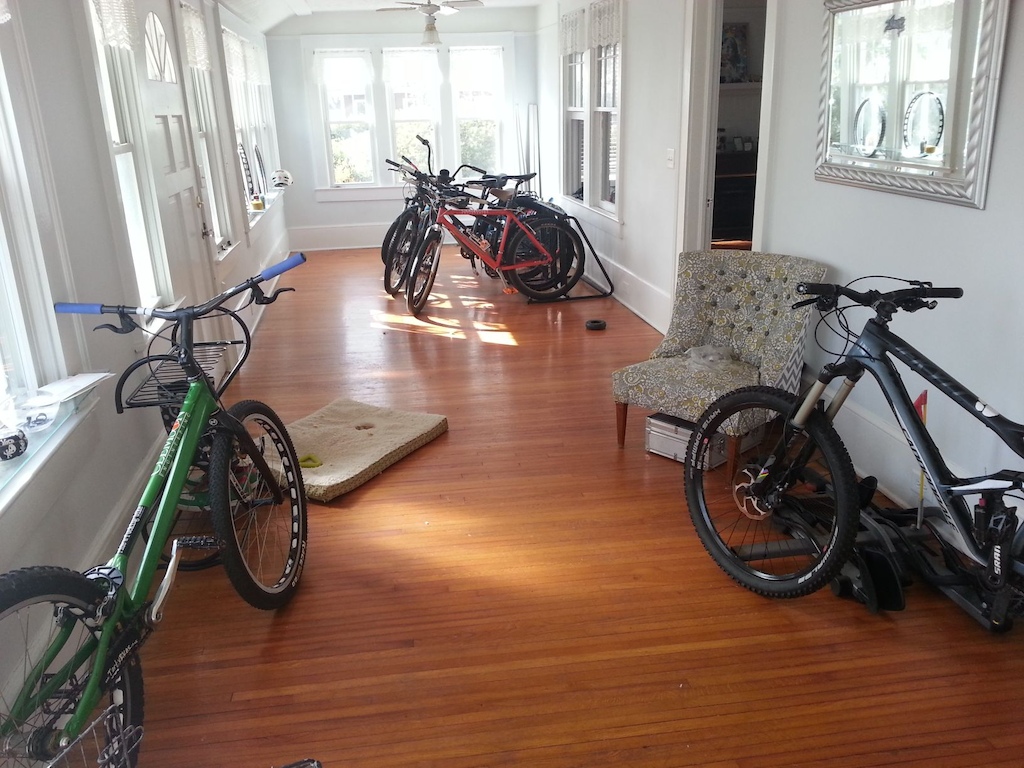 Bike room whole