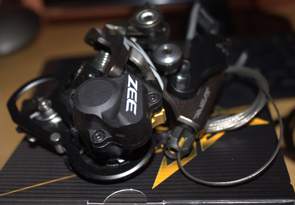 Shimano Zee 11-36 version and Saint m820 I-spec shifter.