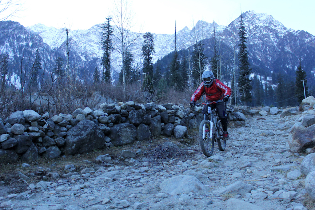 Riding in Manali and Solang.