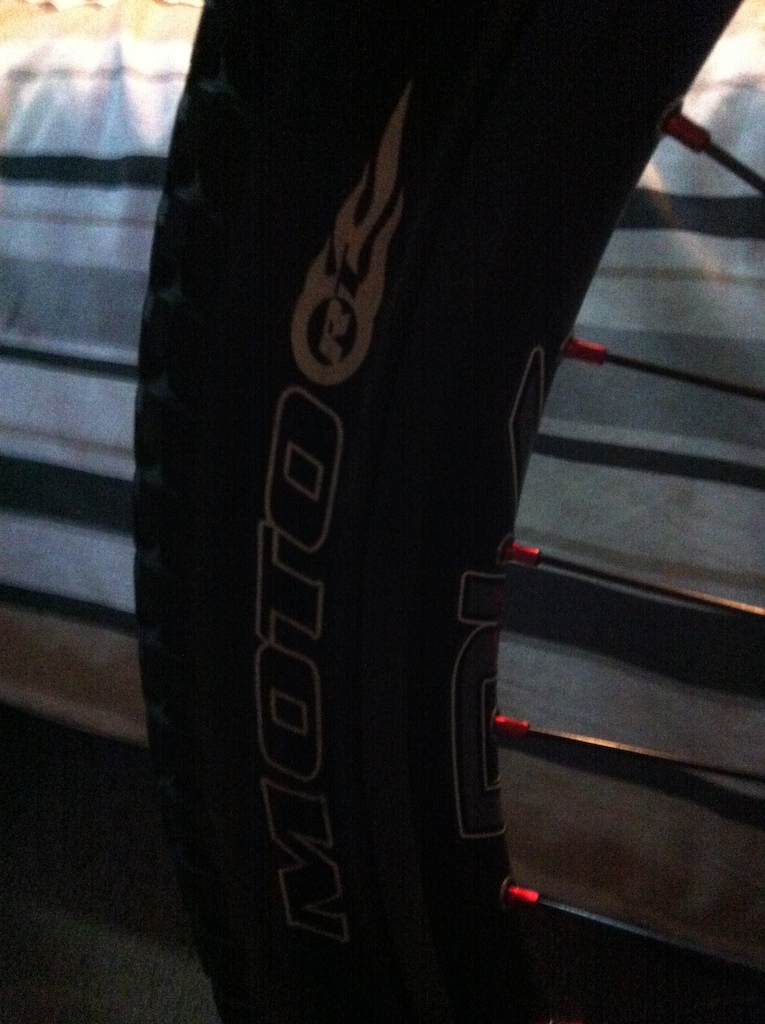 My Cap With the old stem and headset on and  new forks and hub and a quick wheel for riding this weekend