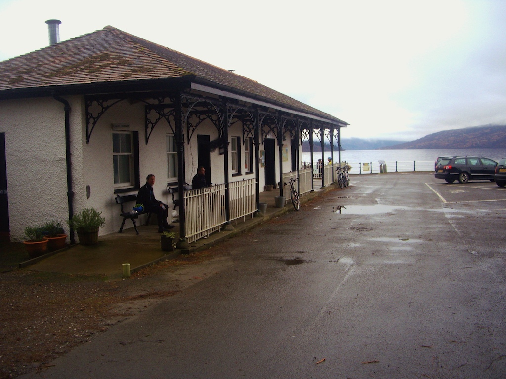 The old steamer pier at stronachlacher.