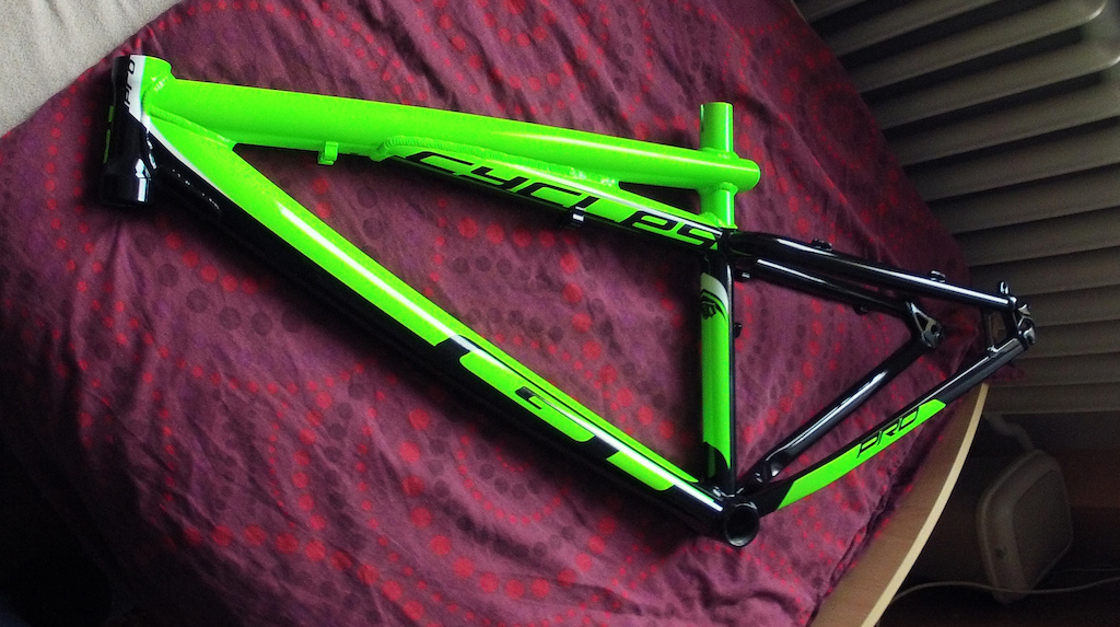 an ugly frame painted