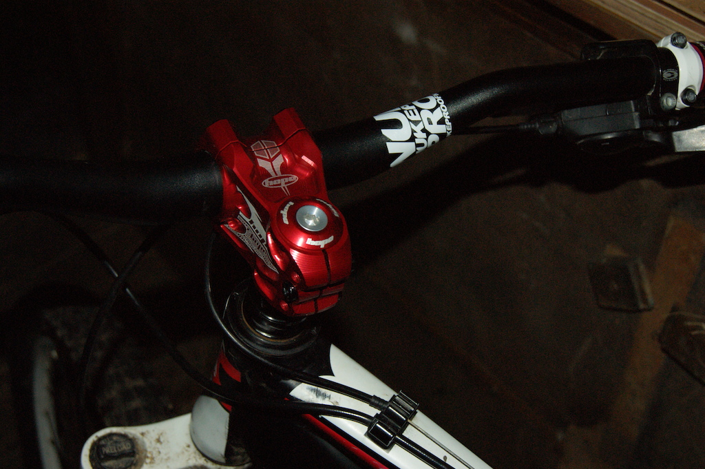 Hope DH Stem RED 31.8MM