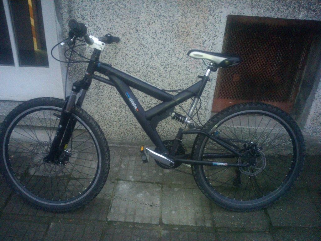 Yeah just my cross nomad :) It's a cheap frame and I know that but I do love it!