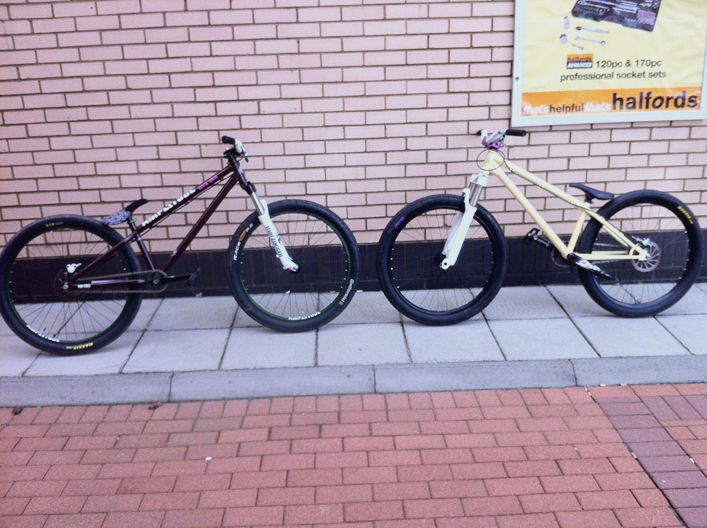 Mine and jhelanor's bikes