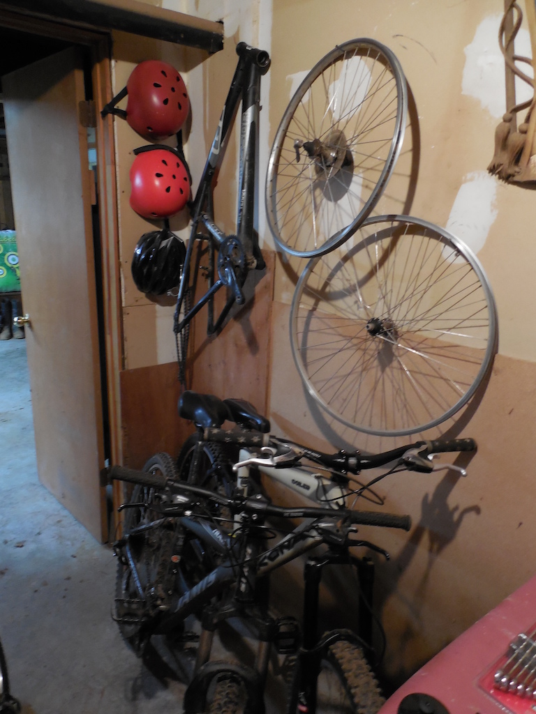 the room where i take shitty bikes, and make them less shitty