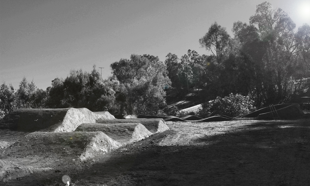 A few shots of a recent pumptrack I did.
