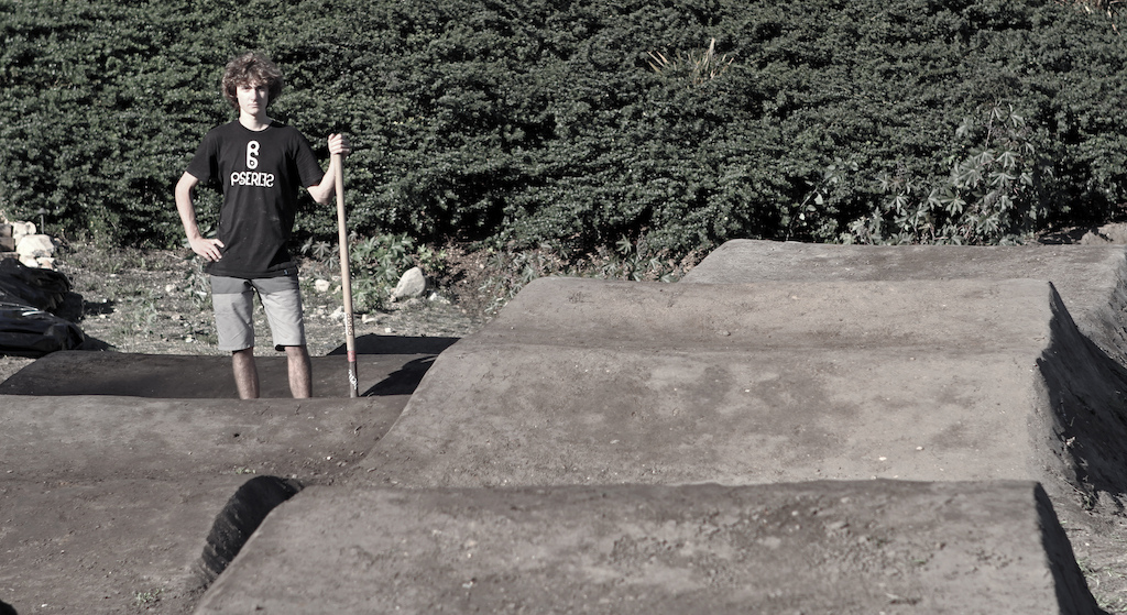 A few shots of a recent pumptrack I did.