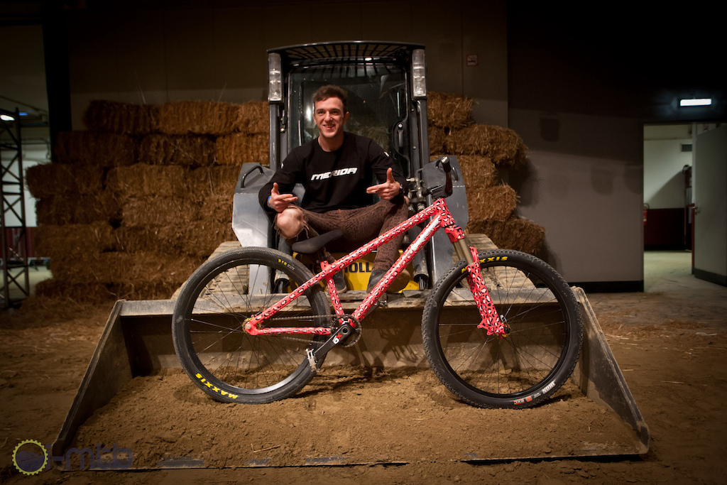 Pavel Alekhin has been described by Sam Reynolds as, "The best dirt jumper in the world who does the most tricks and can do all the tricks, when he puts it all together in a competition, he will beat everyone."