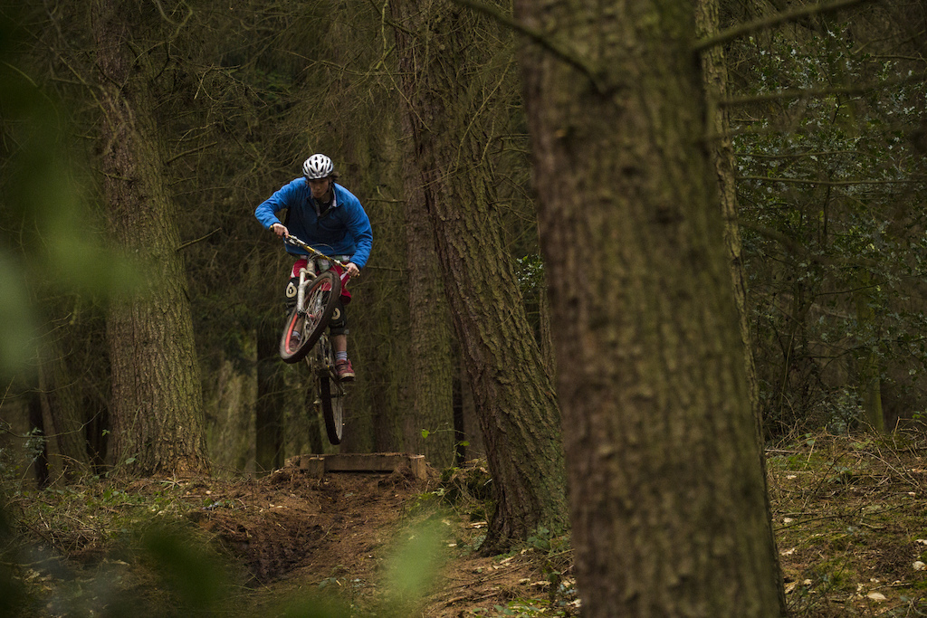 A quick blast on the xc bike in raincliffe woods.