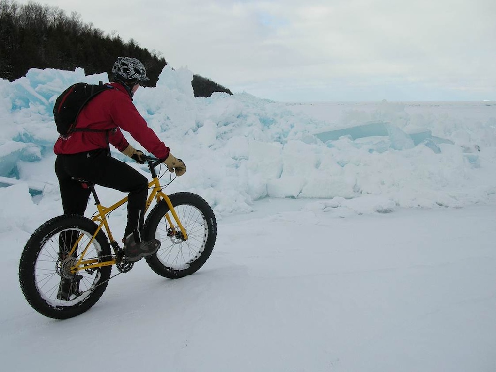 Riding the ice