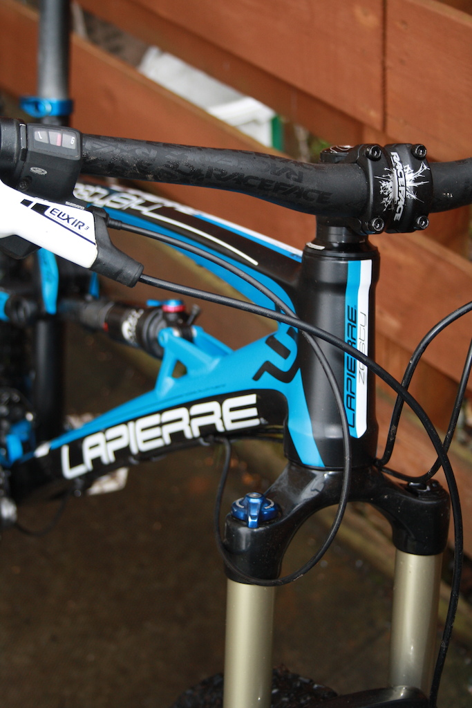 The new frame (lapierre zesty 314 2013) with a load of upgrades :)