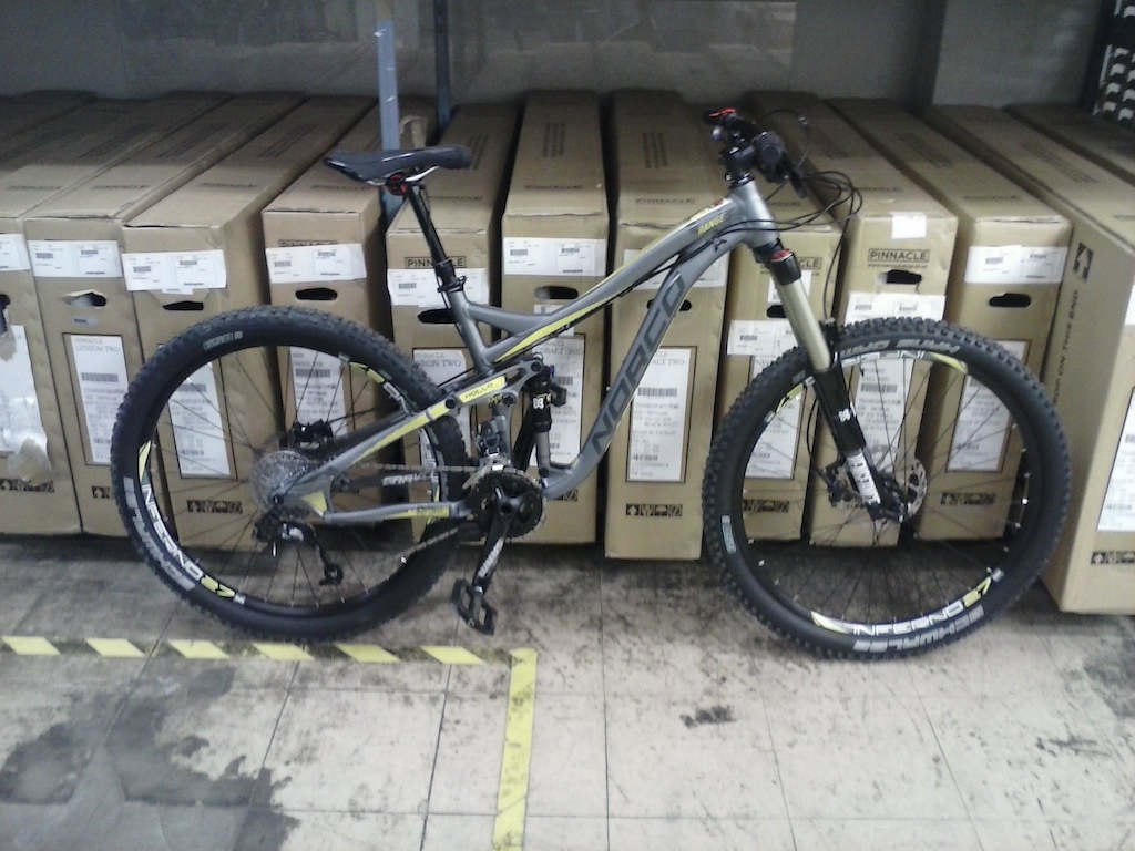 Norco range killer b3 with specialized command backlite seat post and nukeproof electron pedals.