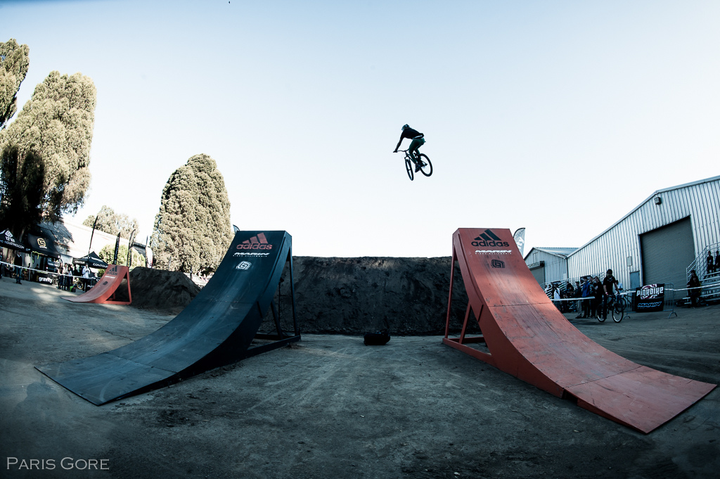 Deity riders Steven Bafus and Cody Gessel transfer back in forth the entire couse at AT's Showdown 2012. Most entertaining thing I watched all day.