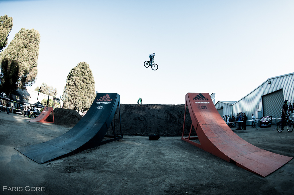 Deity riders Steven Bafus and Cody Gessel transfer back in forth the entire couse at AT's Showdown 2012. Most entertaining thing I watched all day.