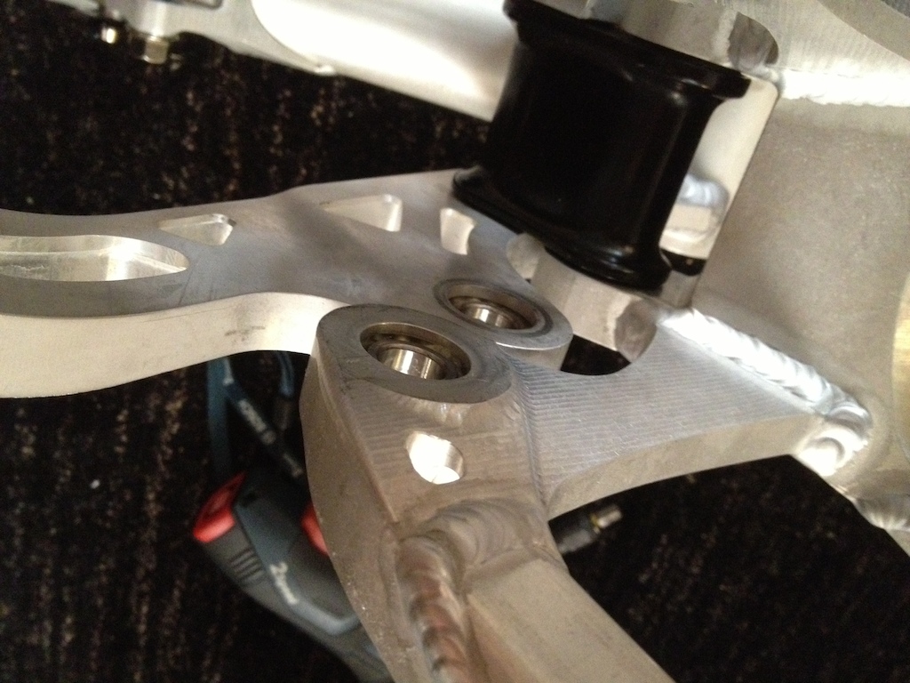 I just bought a brand new Turner dh frame 2011 model
I remove the shock(to put a better one) and i noticed that it didn't move smoothly so i decide to put some lubes in the links..
Then i noticed that the frame is out of alignment!!!!!!!!
I send an e mail to Turner with photos and the reply that i take it was :  The frame to rear tolerance is plus or
minus 3mm, judging from the photos the frame looks to be in spec.
I call in the USA office of turner,i spoke with dave turner and the said to me :its out of alignment,its not a big deal. dos not affect your riding.!!!!!!
for a frame that cost 3350€  MSRP
this is insane,just look and judge for your self 

P.S the rear spacing its not 150mm as you can see....