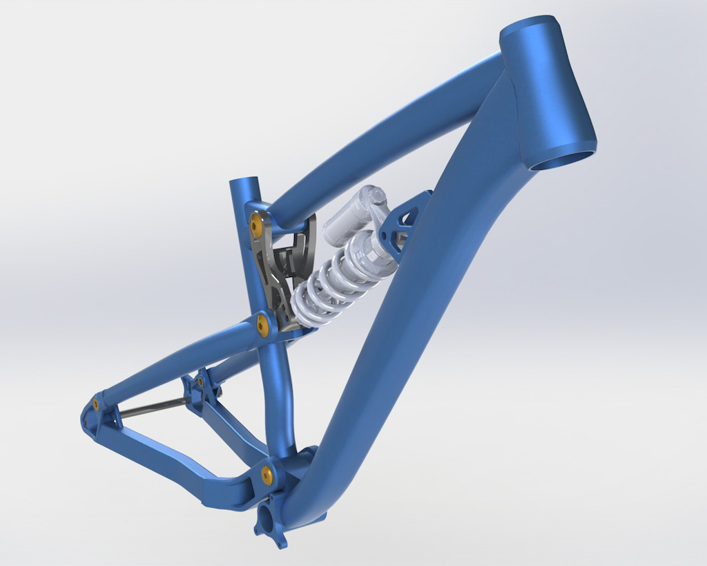 Dartmoor-Bikes FR frame prototype