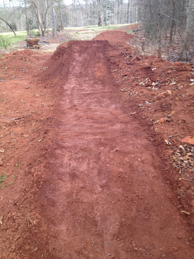 Whipping the dirt jumps back into shape for summer!