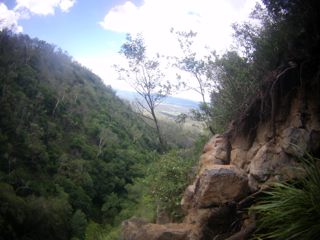 After a huge ride we went to the end of the trail, to check out the view....