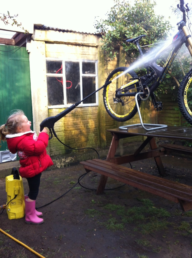 Learning the value of a clean bike, priceless!
