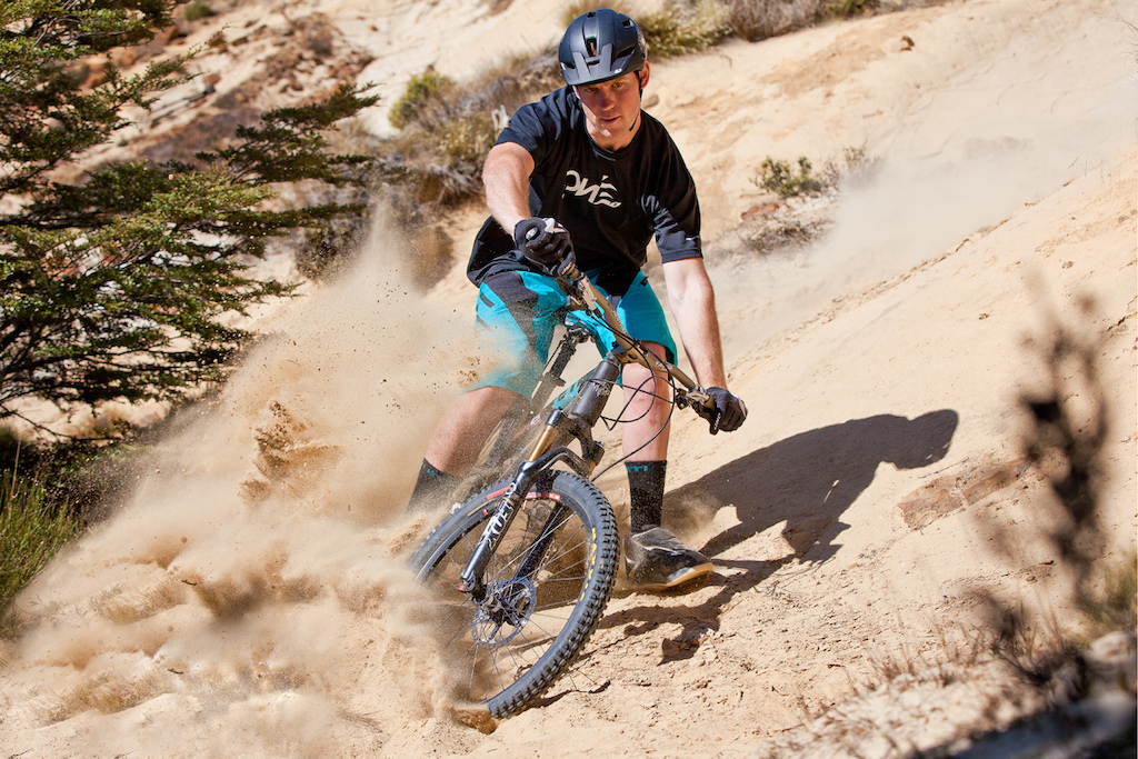 Cam Cole ripping up the Hogs Back Trail on his Yeti SP66 in the Craigieburn Reserve, Canterbury, New Zealand!