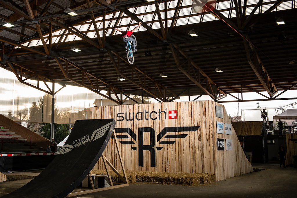 Ramon Hunziker testing the Big Air at Swatch Rocket Air

Photo by Andre Maurer