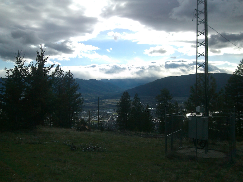 View from the top of Campbell.