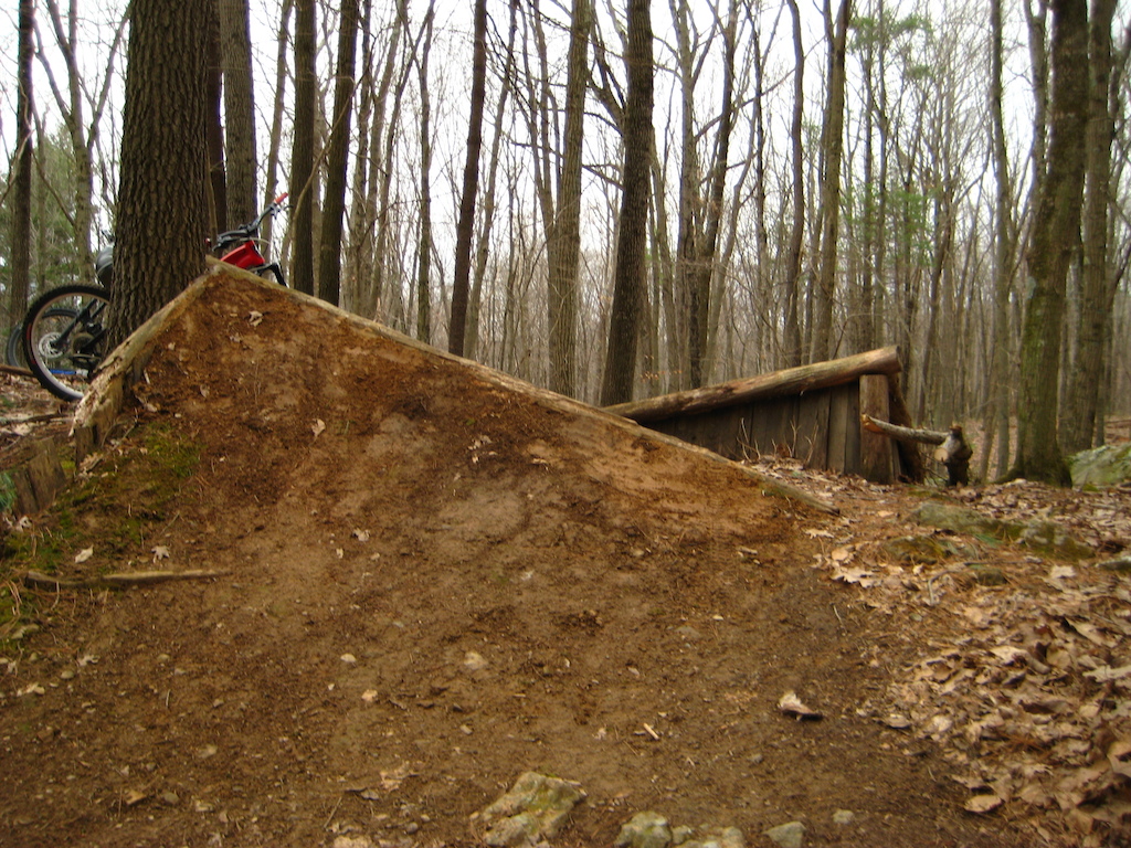 On-ramp for the hip jump has new dirt