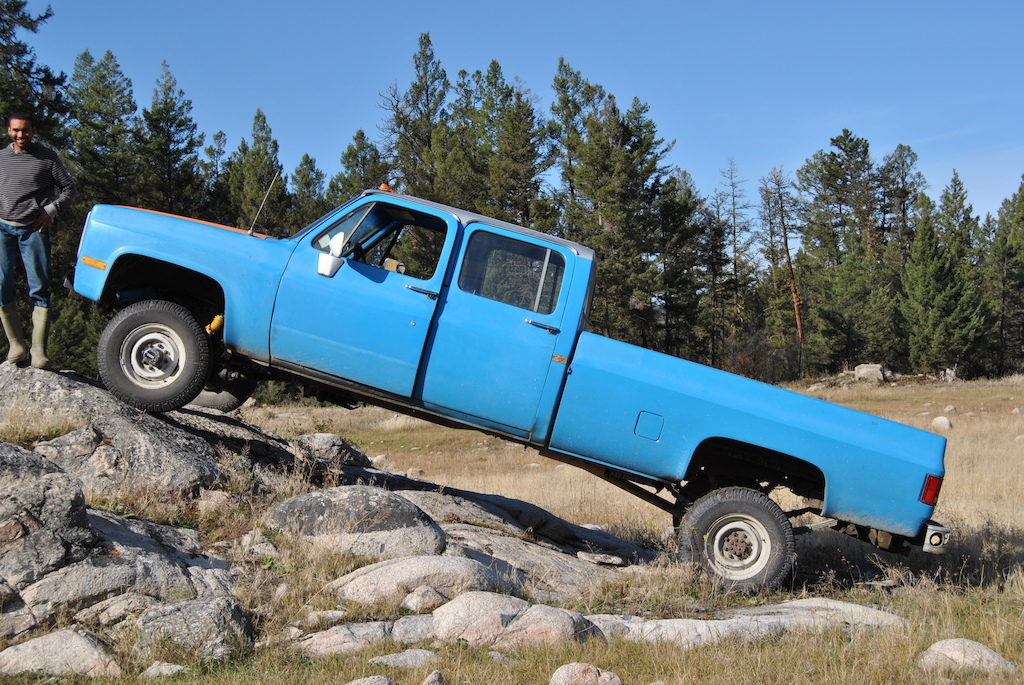 All I could figure out to do on the giant rock.