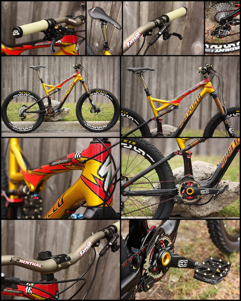 This is a sick new build by Casey of AJs Bikes and Boards, Gnarwheels, and Girthbikes.com