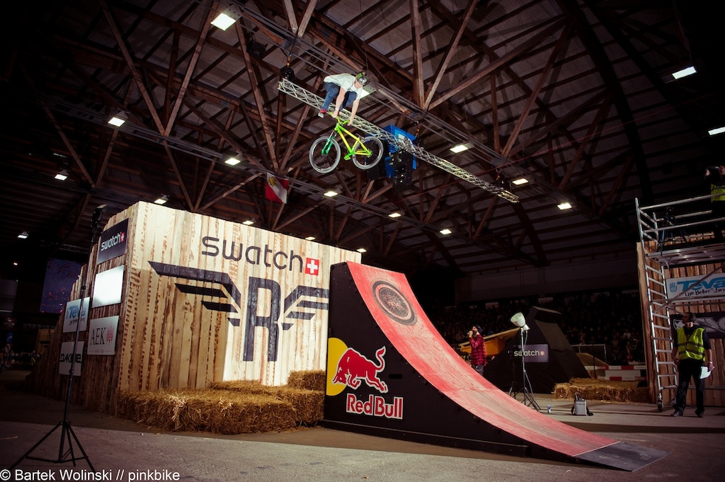 perfect 360 downside whip in his winning run