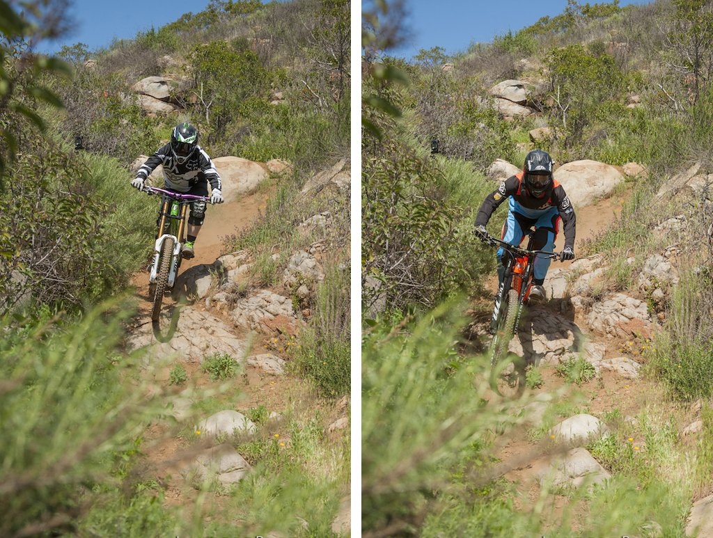 Intense M9 RC and 951 Evo Harold Preston 50B wheel comparison
