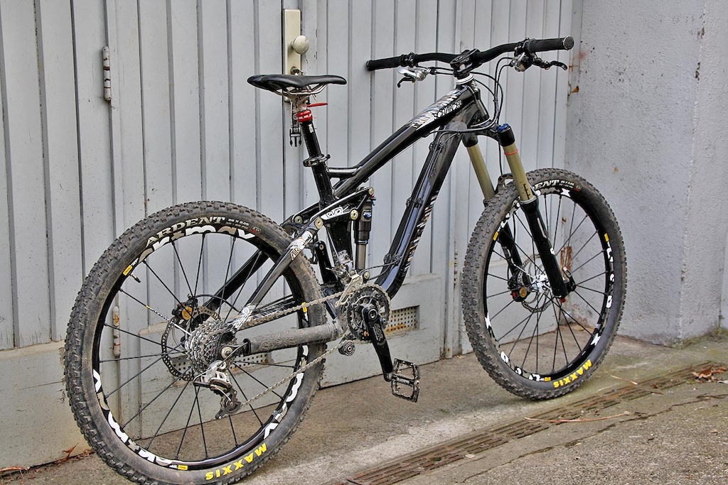 My new Trek Scratch 6 Air with a weight of 13,6kg