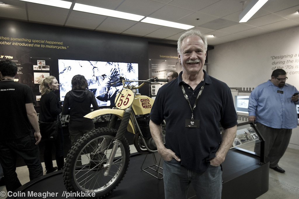 Bob Fox: the man who started it all. "It's been a great ride," was all a very emotional Fox could say when asked if there was any one watershed moment  Fox Racing Shox's history.