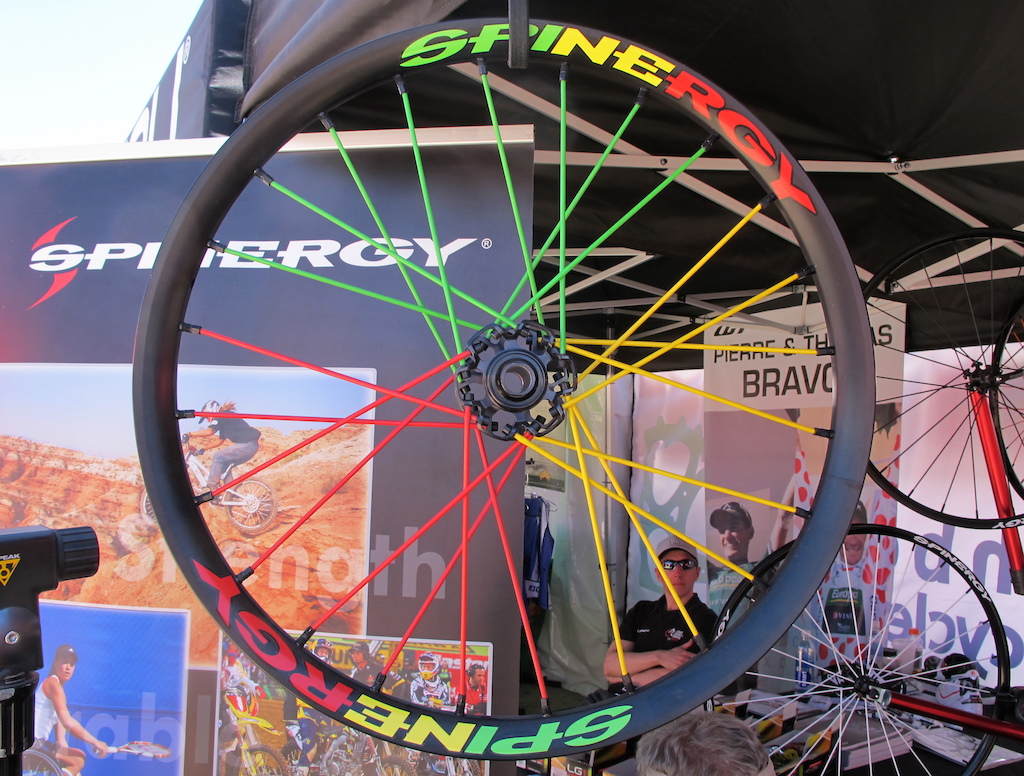 Spinergy DH wheel - Sea Otter Classic 2013