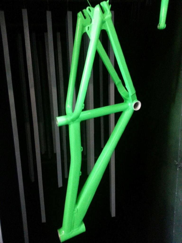 Newest frame  Neon  fing green