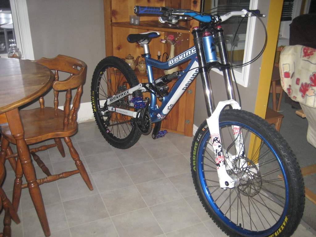 My Bike almost done....stripped Derailleur hanger(BALLS!)....